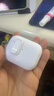 优思顿airpods pro3保护套airpods4硅胶苹果耳机壳airpod锁扣ipods2025新款二四第3代蓝牙airpods3盒 【纯白色】亮面软壳+可打开当手机支架 苹果 AirPods P 实拍图