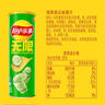 乐事（Lay's）无限薯片 翡翠黄瓜味 104克*2罐 208克 休闲零食 膨化食品 实拍图