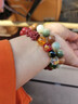 自由说朱砂手串男女款本命年五路财神护身符转运珠手链串珠生日礼物 五路财神手串10mm 实拍图