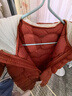 巴拉巴拉童装婴儿连体衣轻薄羽绒服宝宝衣服2025冬装抱衣爬服男童女童萌趣 红色糖葫芦-白鸭绒 100 cm-充绒量53g 实拍图