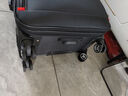 竹貂行李箱耐磨牛津布28英寸大容量男拉杆箱女万向轮旅行箱密码箱皮箱 子母箱-黑色-耐磨牛津布 28英寸 【大尺寸，长期出行选择】 实拍图