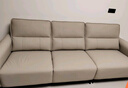 左右沙发客厅网红奶油风小户型直排真皮沙发6018三人位奶油白【力荐】 实拍图