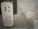 公牛（BULL）插座转换器插头 无线插排usb 多功能插座/一转多保护门/ 扩展转换器 /适用于卧室厨房 【一转四|无开关】904 实拍图