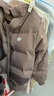 adidas轻薄拒水保暖秋冬通勤穿搭鸭绒羽绒服男女阿迪达斯三叶草 岩层深土地棕(推荐男生选大一码)   XL 实拍图