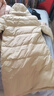 雅鹿羽绒服女冬季2025新款男女情侣长款宽松过膝加厚防寒抗冻中性外套 卡其 M (160) 【推荐110-125斤】 实拍图