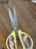 【月销过万】多功能裁缝剪家用万能剪原装不锈钢家用剪刀强力厨房 不锈钢家用剪刀-黄灰色 实拍图