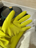 克林莱天然橡胶手套S小号长款越南进口防滑专利清洁家务洗碗厨房食品用 实拍图