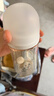 贝亲（Pigeon）自然离乳 PPSU重力球吸管双把手奶瓶 240mL  6月+ AA252 实拍图