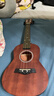 曼尔乐器尤克里里成人儿童乌克丽丽桃花心木初学小吉他23寸英寸款 实拍图