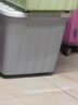 SPACEXPERT 衣物收纳箱特大号塑料整理箱车载储物箱80L灰色 1个装 带轮 实拍图