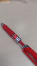 得力（deli） 按动中性笔芯0.5mm弹簧头按动笔芯大容量水笔替芯笔芯签字笔按压式笔芯 2支得力按动笔+10支红色笔芯 实拍图