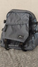 回力书包男背包大学生双肩包男士旅游电脑大容量旅行轻便初中高中女 灰色款 实拍图