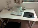 赛森实木电脑桌家用学习写字桌台式书桌办公简易书桌电竞长条子工作台 【温馨白色】16MM厚桌面E1级环保 长120*60*75加粗碳钢桌架50mm方 实拍图