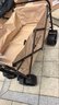牧高笛（MOBIGARDEN）营地车 户外露营大容量宽轮双刹折叠推车星际 NX23689009 细沙黄 实拍图