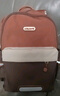 卡拉羊【蒋勤勤代言】书包小学生初高中生游学包大容量高颜值双肩包男女 【18L】焦糖棕|防泼水面料 实拍图
