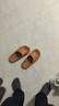 朴西男士四季抗菌室内浴室洗澡防滑居家情侣凉拖女 卡皮巴拉色 42-43 实拍图