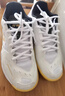 YONEX尤尼克斯羽毛球鞋yy男女同款训练透气缓震SHB101CR 白金 43 实拍图