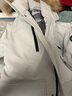 京东京造【进口极寒95鹅绒服】羽绒服男外套女冬季新款中长款 冰川灰 S 实拍图