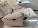 乐至宝LAZBOY轻奢真皮功能单椅懒人沙发客厅落日哈尼手动白色【7天发】 实拍图
