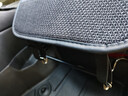 越野兵 汽车坐垫四季坐垫涤麻座垫车垫套四季通用座垫新能源 前排黑 实拍图