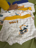 爱贝迪拉（AIBEDILA）男童内裤儿童平角棉短裤大童小童男孩四角宝宝小孩底裤全棉夏薄款 工程车队-4条【A类纯棉7A抗菌】 100 cm体重15-25斤【A类标准】 实拍图