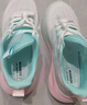 回力官方女鞋休闲运动鞋女春季新款软底舒适鞋子女 白绿粉（皮面） 36 实拍图