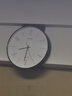 康巴丝（Compas）挂钟客厅 简约客厅石英钟表挂墙卧室时钟挂表 C3219C 黑色 实拍图