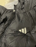 阿迪达斯adidas 男服 保暖长款冬装三条纹休闲连帽羽绒服 JG3840 2XL 实拍图