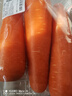 【霜打菜】沙地脆甜胡萝卜约500g  实拍图