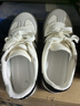 【热风同款】爆款增高复古厚底德训鞋透气百搭小白鞋休闲运动鞋 米白色 38 实拍图