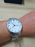 上海（SHANGHAI）手表礼物 国民系列 经典男士自动机械腕表钢带男款 S629B白双历 实拍图