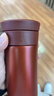 膳魔师（THERMOS）保温杯400ml男女陶瓷内胆泡茶咖啡水杯子学生生日礼物TCMV红梅 实拍图