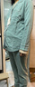 十月结晶月子服秋冬【极简主义】棉产后孕妇睡衣哺乳家居服套装 雅绿 L码 实拍图