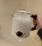 美的（Midea）艺术家电热水壶  烧水壶自动断电保温一体  1.6L大容量电热水壶 316L不锈钢恒温壶 精准控温 63-Q 实拍图