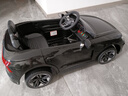 星辰皓奥迪儿童电动车四驱汽车遥控四轮宝宝玩具车可坐人童车RSGT 黑色+四驱+遥控+摇摆+皮座+软轮 实拍图