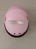 京东京造儿童电动车头盔 升级款新国标A类3C认证 加厚缓冲层电瓶车兔兔款M码50-56cm 实拍图