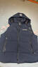 雪中飞羽绒服马甲男士防寒秋冬季厚款保暖可拆卸帽短款时尚休闲背心195 实拍图