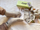 JEEP袜子男秋冬【100%新疆纯色棉+10A抗菌】防臭袜耐磨运动中筒男袜 实拍图