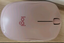 罗技（Logitech）M221轻音鼠标 无线鼠标 办公鼠标 对称鼠标 带无线微型接收器 茱萸粉 实拍图
