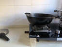 苏泊尔（SUPOR）炒锅双耳炒锅铁锅深型平底无涂层铸铁炒锅燃气电磁炉通用加深加大 34CM(适合3~7人)  34cm 实拍图