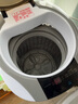 智洁小黄鸭婴儿迷你洗衣机3.5kG高温煮洗全自动洗衣机宝宝小型儿童带智能烘干杀菌除螨洗烘一体机家用 3.5KG白色+智能烘干+90°高温煮洗+洗烘一体 实拍图