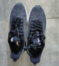 乔丹男鞋运动鞋秋冬密网防风减震耐磨气垫跑鞋鞋子轻便跑步鞋 黑色煤灰色 40 实拍图