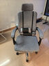 奥伦福特 电脑椅 办公椅子 靠背椅 可躺电竞椅家用人体工学网布椅转椅 灰色可躺+搁脚 实拍图