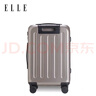 ELLE20英寸行李箱女士拉杆箱时尚旅行箱拉链万向轮密码箱 实拍图
