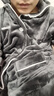 南极人男士睡衣男秋冬加绒加厚开衫法兰绒可外穿家居服套装灰色XL 实拍图