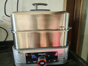 东菱（Donlim）电蒸锅多功能蒸汽锅炖蒸煮一体电蒸箱多层不锈钢大容量蒸锅高温速蒸自动断电DL-1005A 实拍图