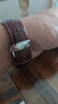 万晨手表带男女真皮表带蝴蝶扣代用天梭浪琴卡西欧dw皮表带棕色21mm 实拍图