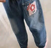 真维斯童装儿童裤子春秋2025新款女童萝卜牛仔裤洋气秋装休闲裤女孩长裤 实拍图