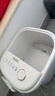美的（Midea）泡脚桶足浴盆加热保暖自动按摩洗脚盆暖脚高深桶泡小腿可拆洗按摩盘生日礼物送男女友MK-AJ0202 实拍图