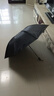【已售100万】手动UV折叠黑胶防晒防紫外线遮阳晴雨两用伞 【手动款8骨】黑色UV 实拍图